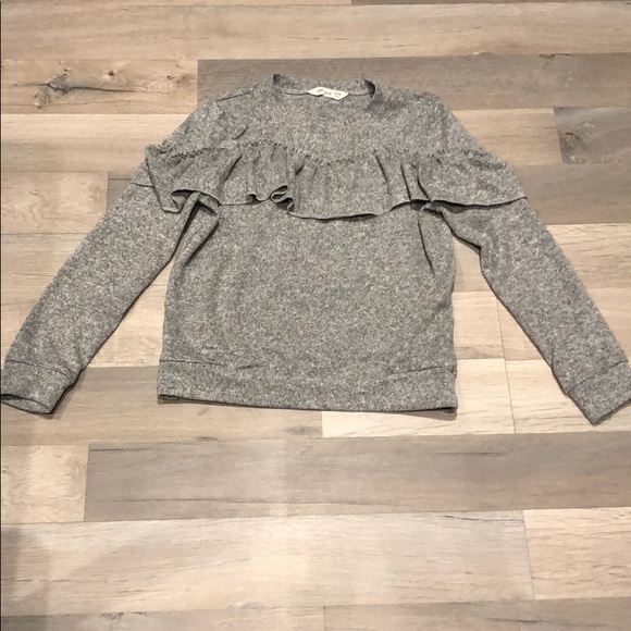 Girls ruffle sweater - Picture 1 of 3